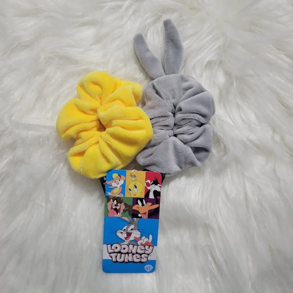 Looney Toons Bugs Bunny & Tweety Bird Scrunchies